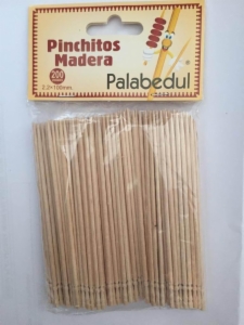 Enlace al artículo Brocheta barbacoa 2,2x100mm - cajita de 20x24x200 unidades