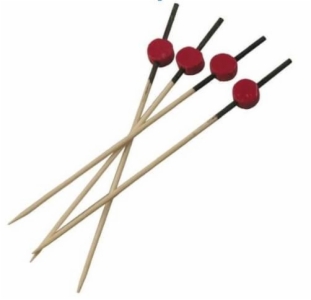 Enlace al artículo Brocheta fruta roja esfera 12 cm
