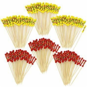 Imagen miniatura Brocheta fruta roja 12 cm