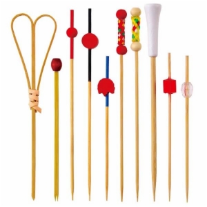 Imagen miniatura Brocheta fruta roja 12 cm