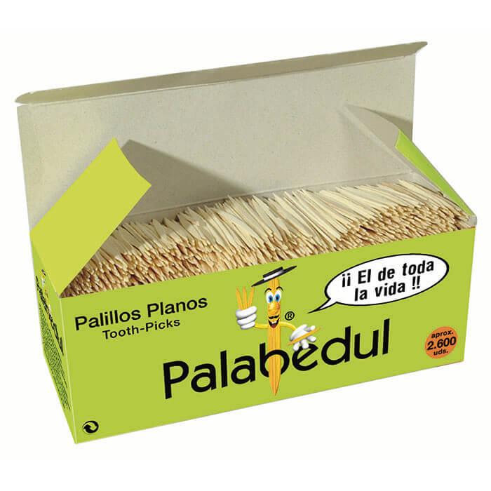 Imagen Palillo plano vagón 50 cajitas de 2600 palillos