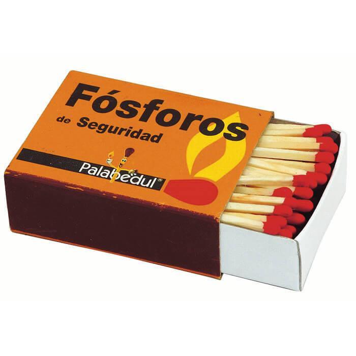 Imagen  Fósforos de seguridad - 600 cajitas de 100 cerillas