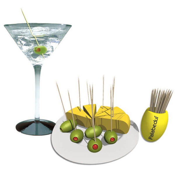 cocktail palillos palabedul