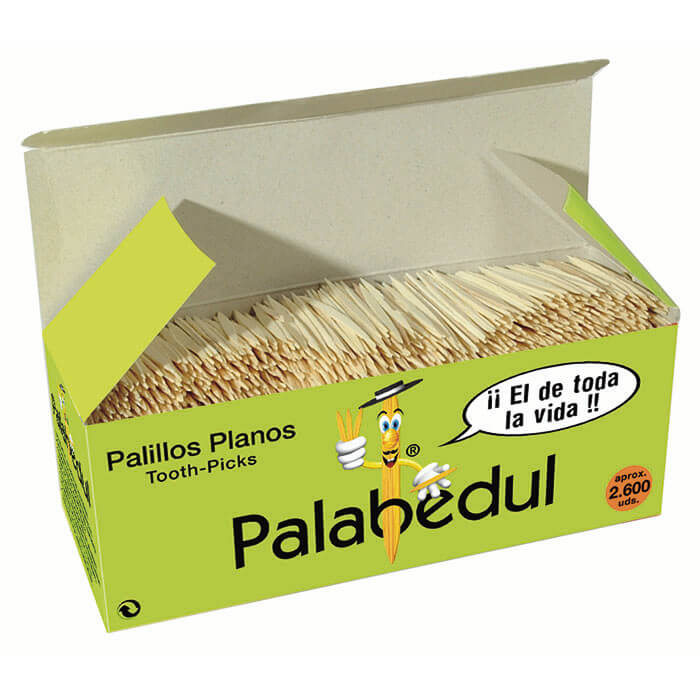 palillo plano granel