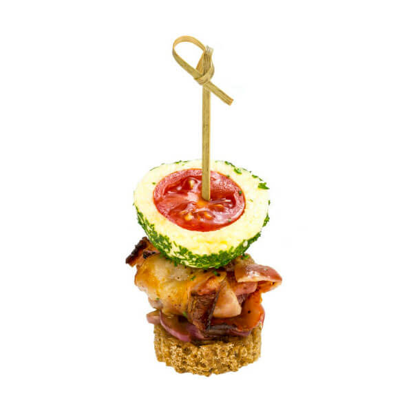 Pincho Brocheta bambu lazo